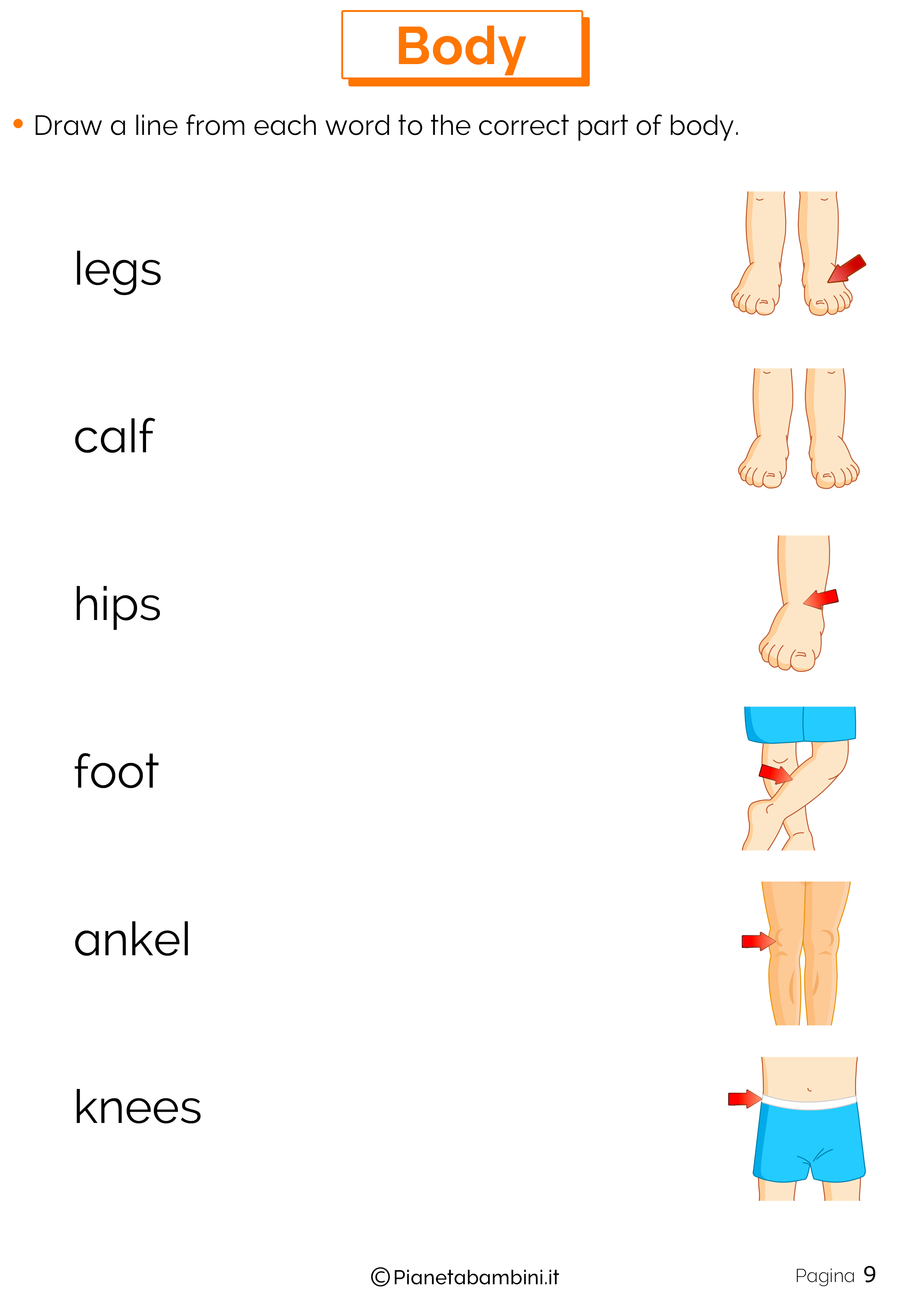 Pianetabambini Inglese