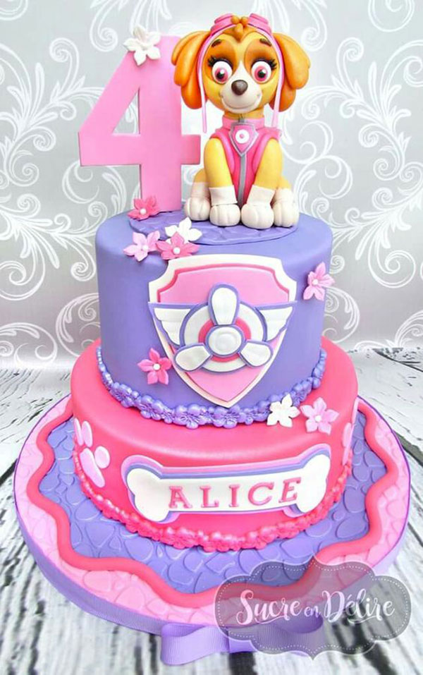 80 Torte di Paw Patrol in Pasta di Zucchero (PDZ) | PianetaBambini.it