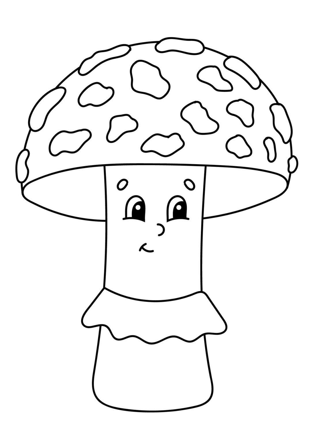 54 Disegni Di Funghi Da Colorare PianetaBambini it