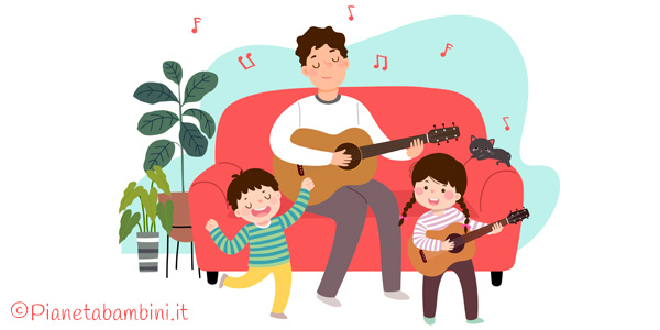 Canzoni per bambini dedicate alla festa del papà
