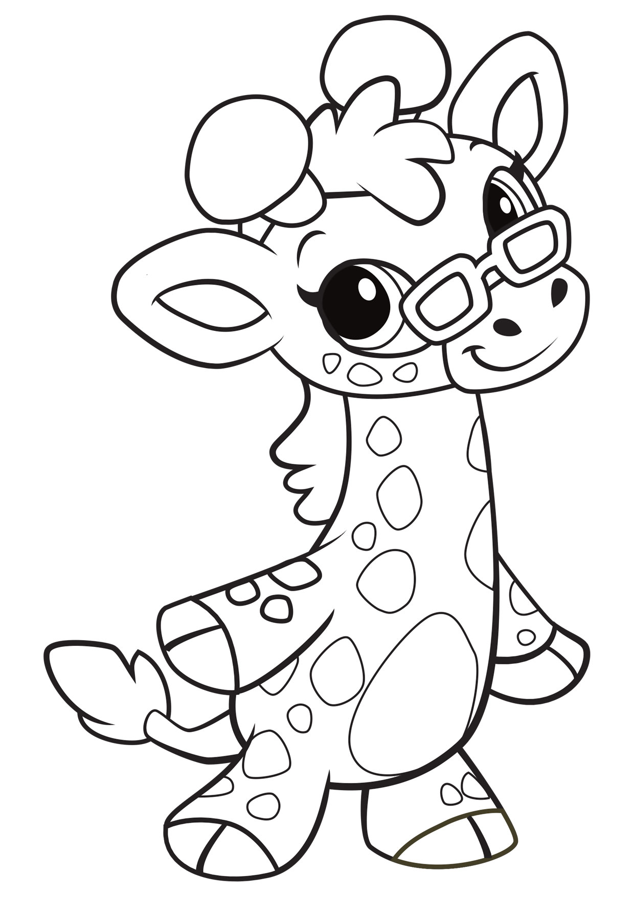 Giraffa in versione cartoon 10