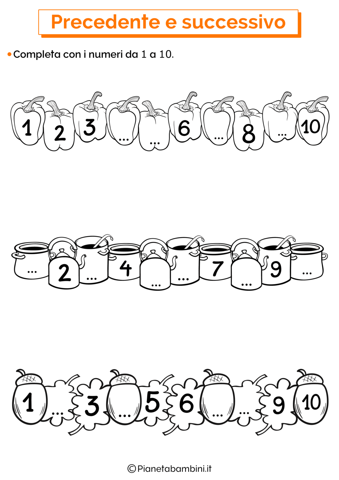 Esercizi sulle Sequenze Numeriche per la Scuola Primaria ...