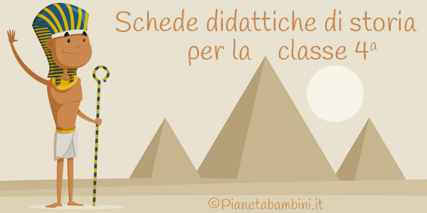 Schede Didattiche Di Storia Per La Classe Quarta Pianetabambini It