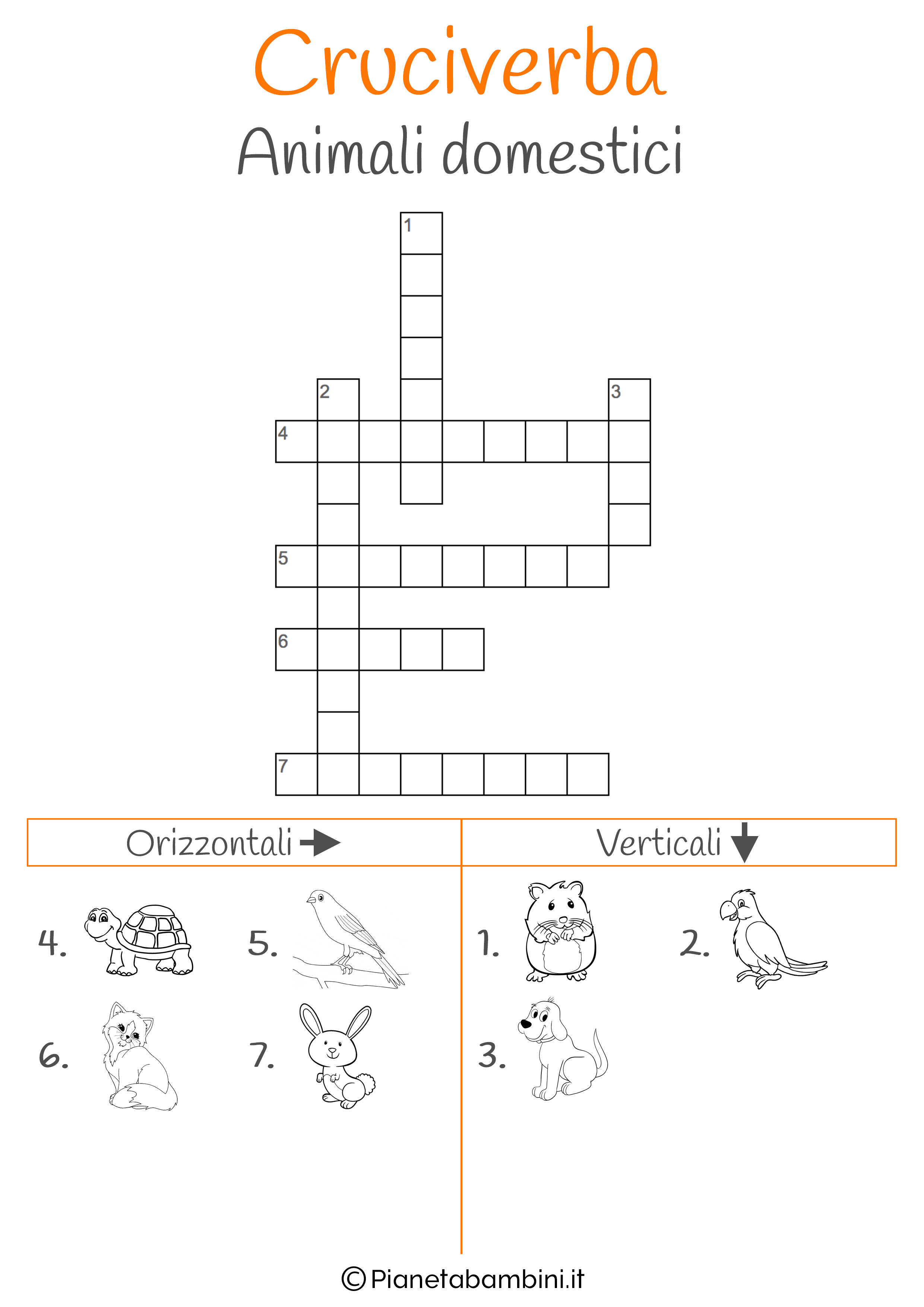 15 Cruciverba Illustrati Per Bambini Da Stampare PianetaBambini it 15 Cruciverba Illustrati Per Bambini Da Stampare PianetaBambini it