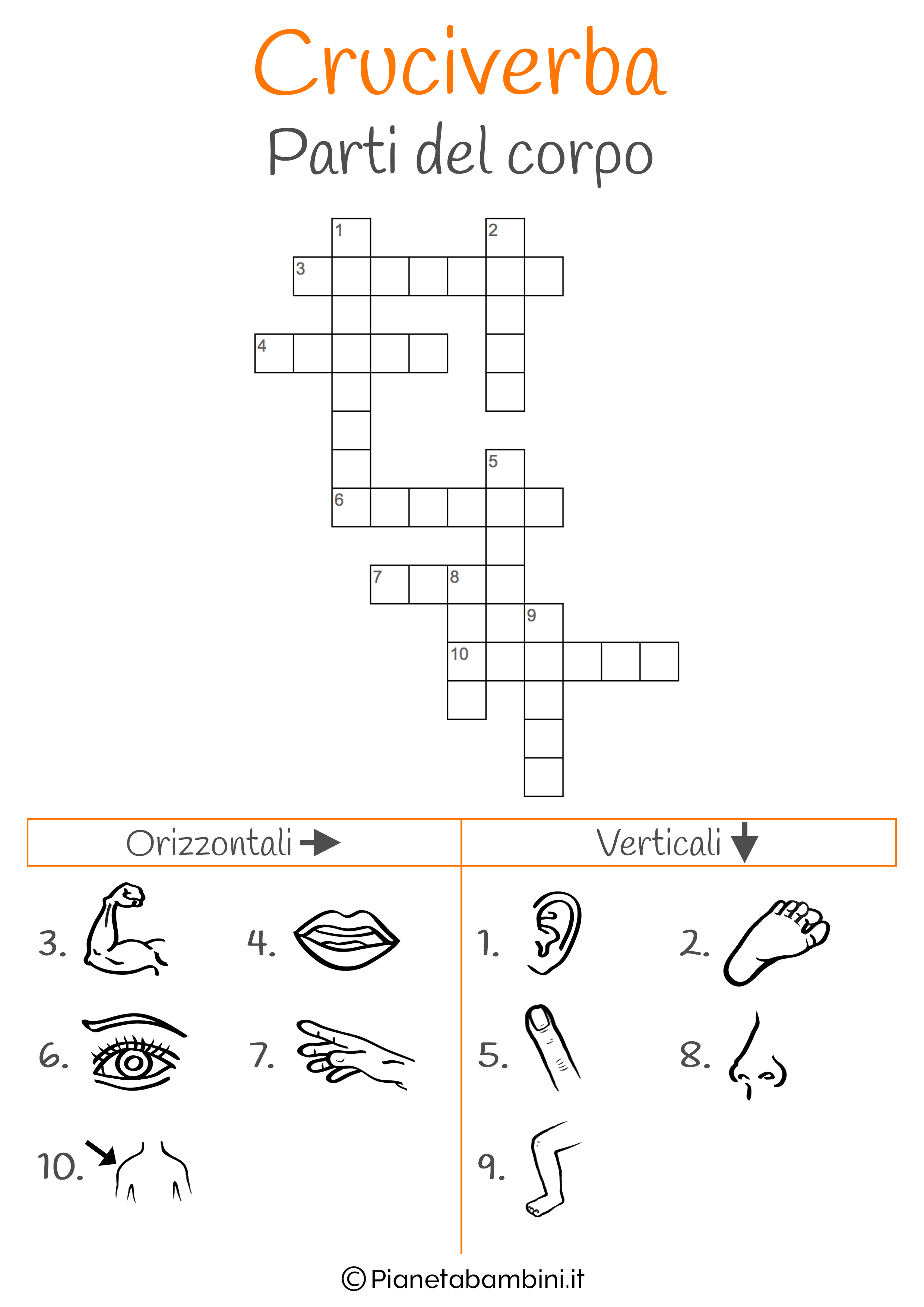 15 Cruciverba Illustrati Per Bambini Da Stampare PianetaBambini it 15 Cruciverba Illustrati Per Bambini Da Stampare PianetaBambini it