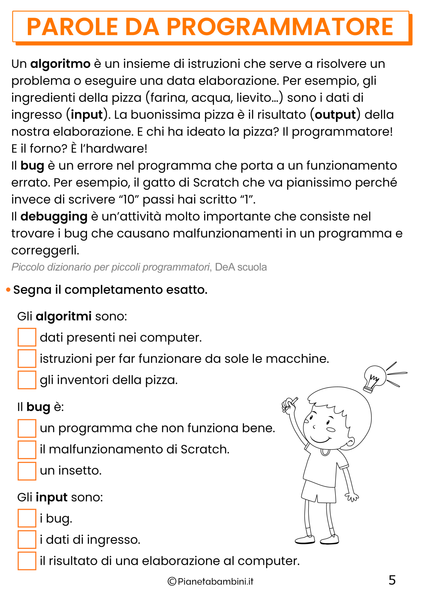 Cittadinanza Digitale: Schede Didattiche per la Scuola Primaria ...