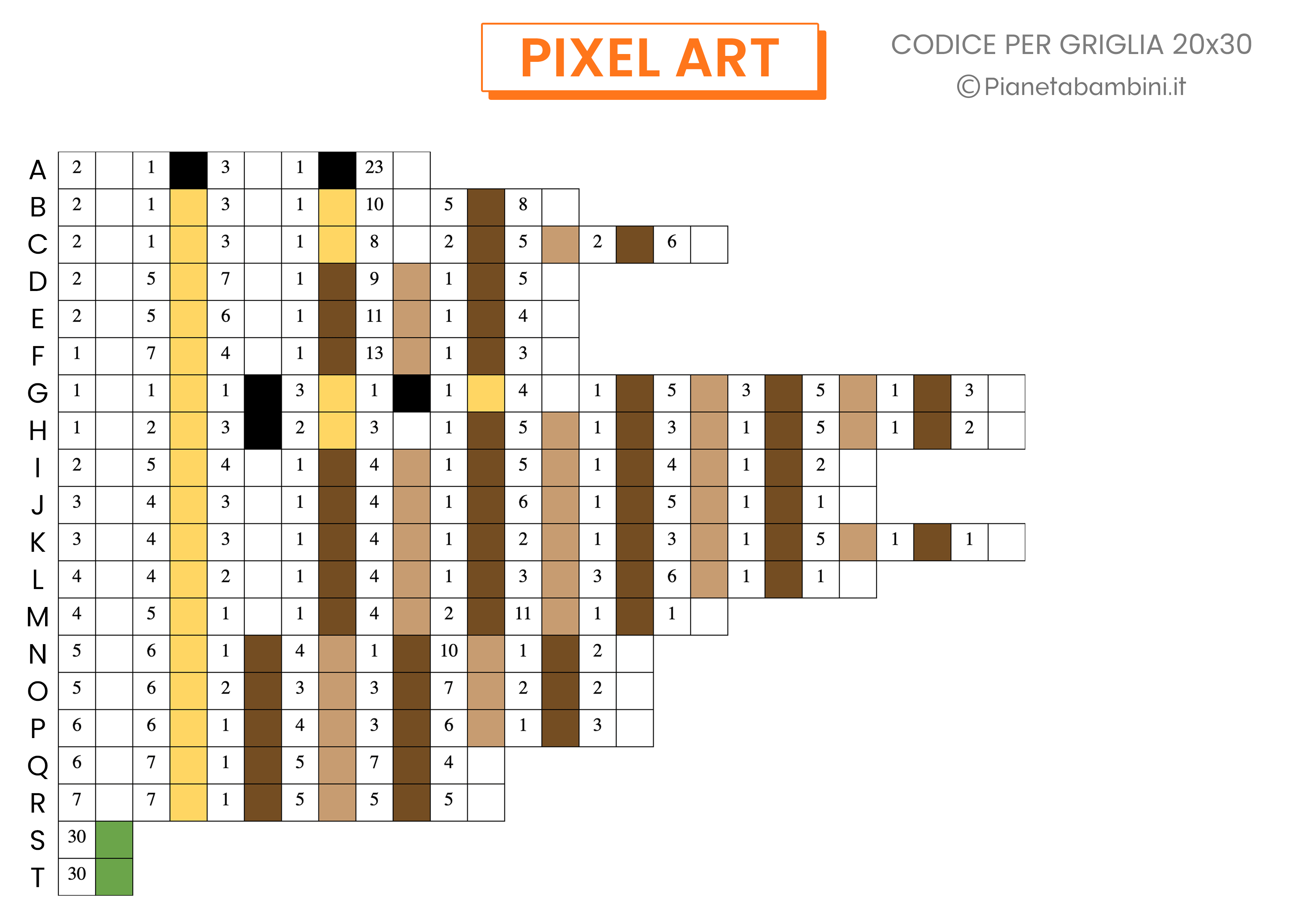 Pixel art autunno difficile 01