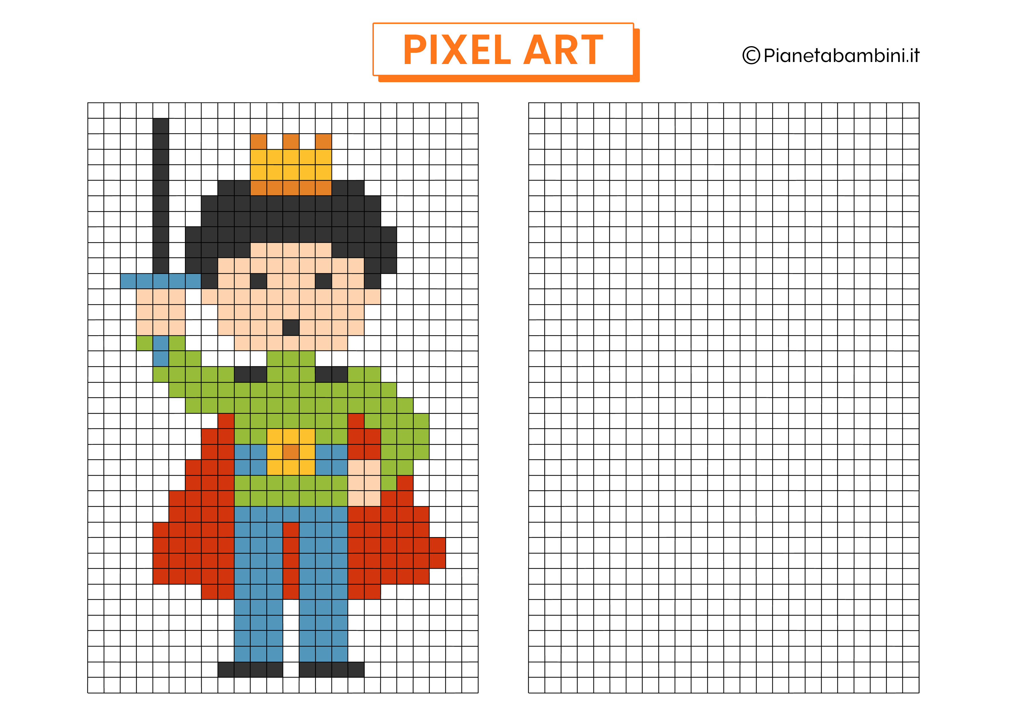 Pixel Art principe da copiare