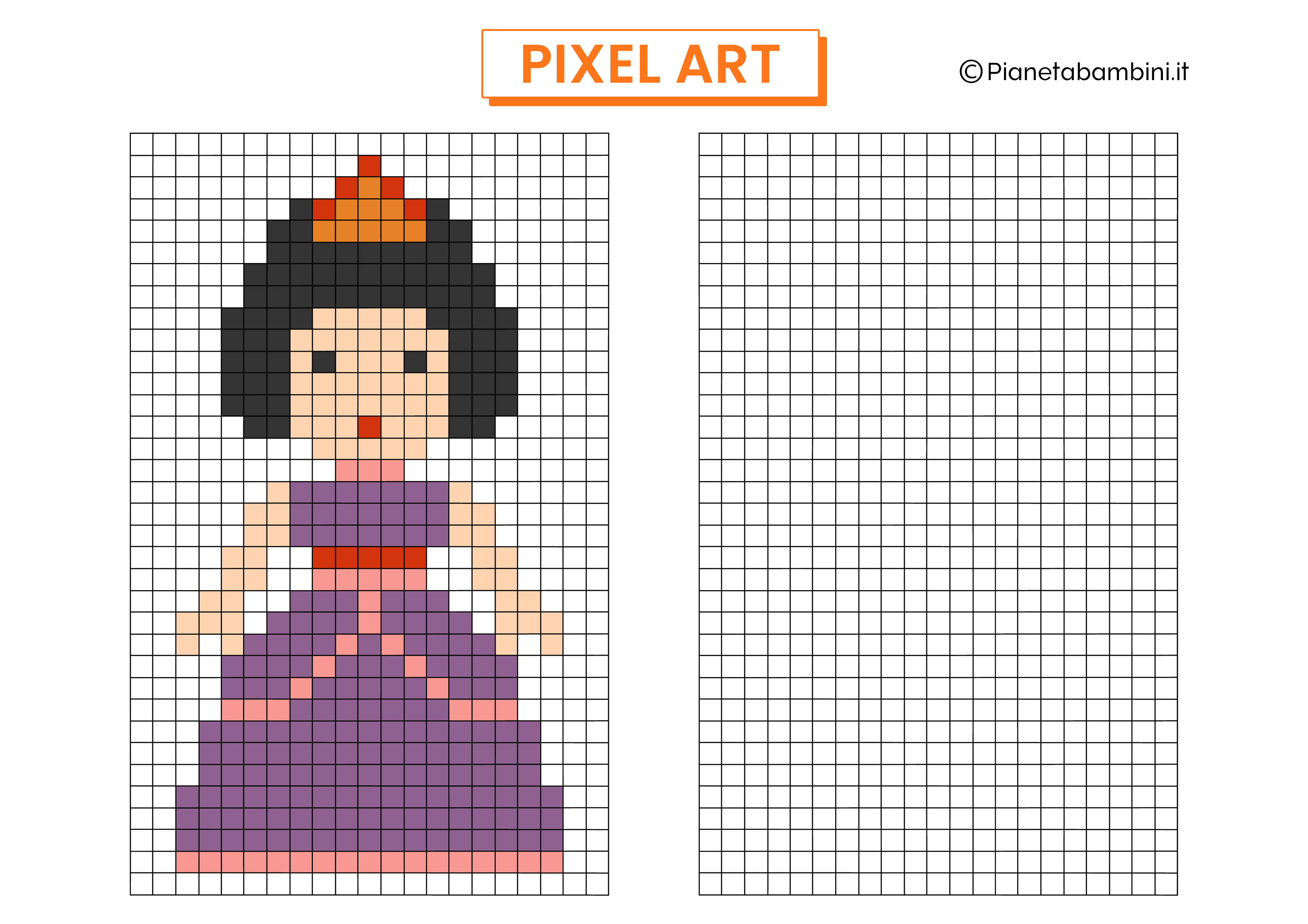 Pixel Art regina da copiare