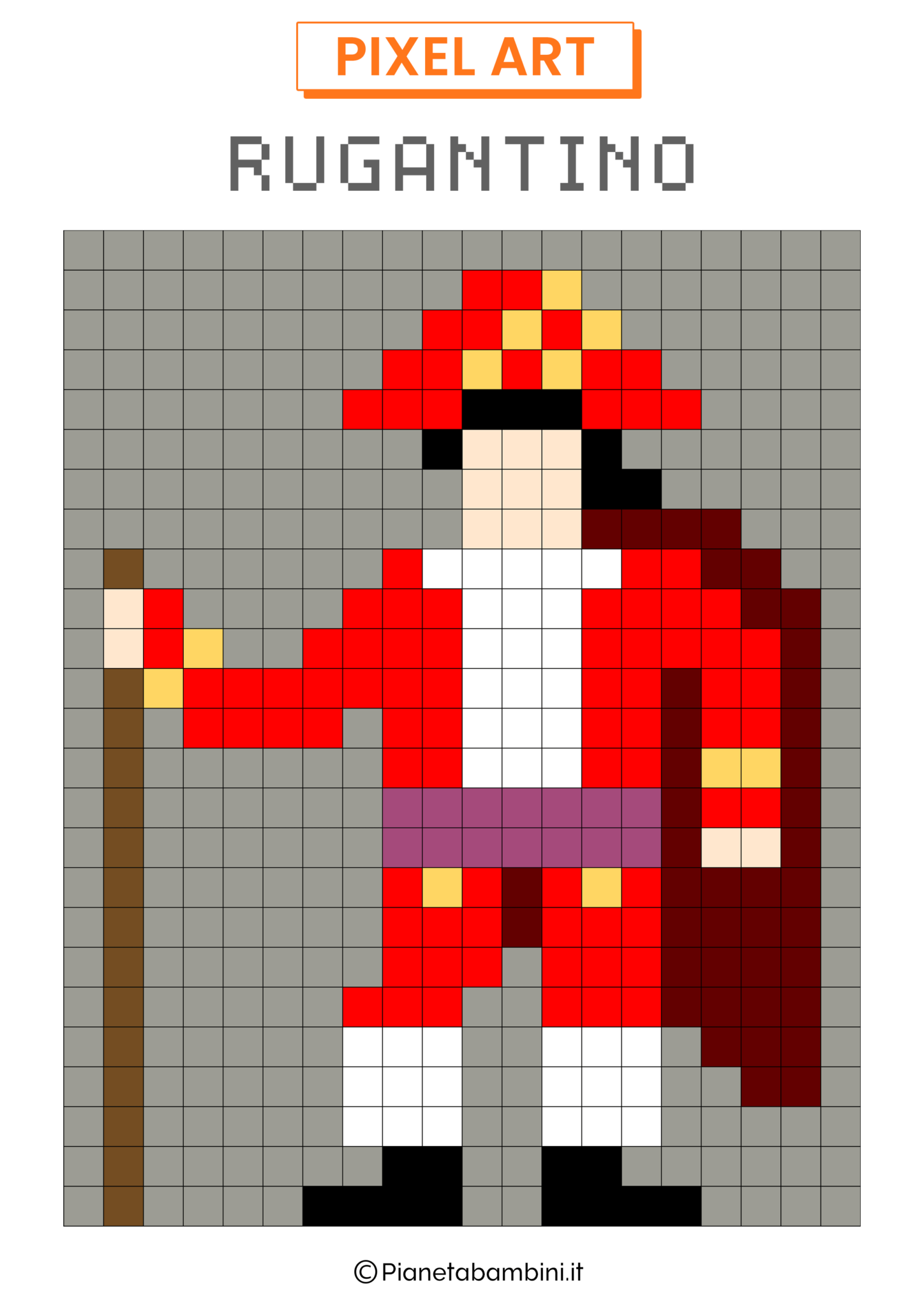 Pixel Art Sul Carnevale Per La Scuola Primaria Pianetabambini It