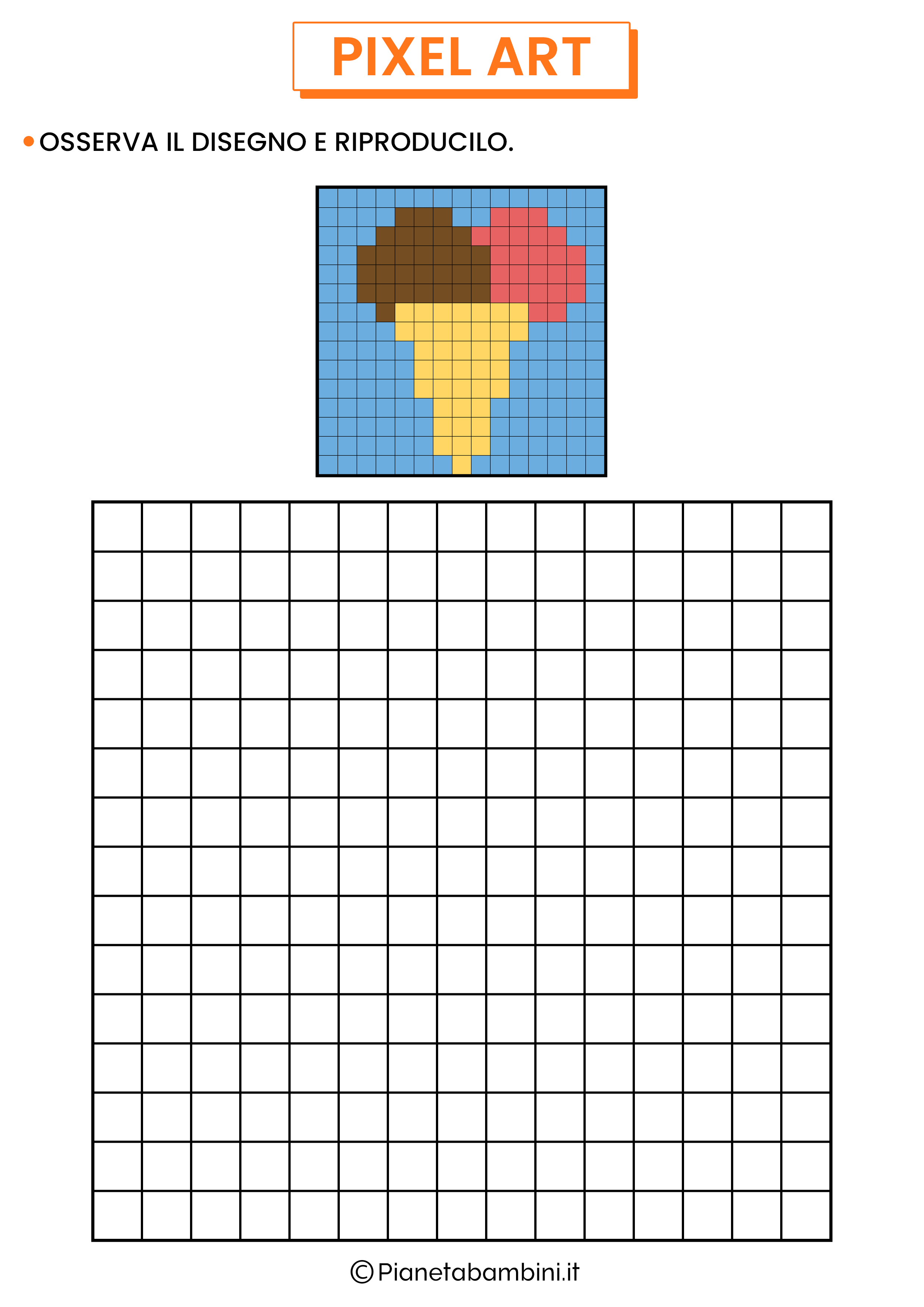 Pixel Art gelato da copiare