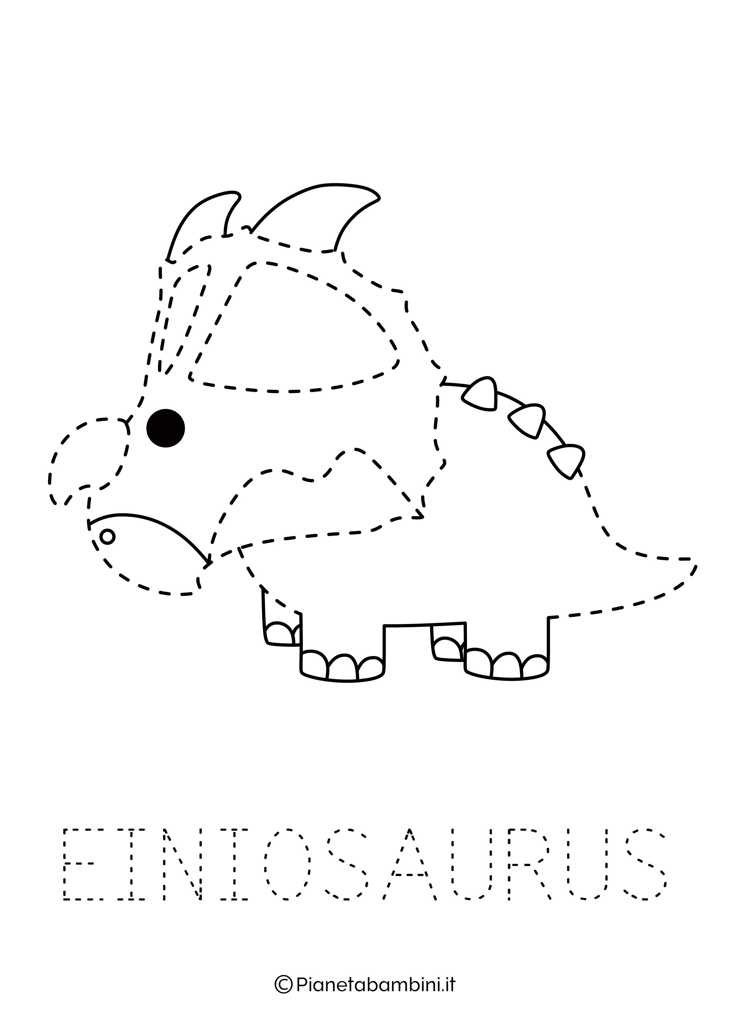 Scheda Pregrafismo Einiosaurus