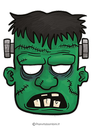 Immagine della maschera da Frankenstein