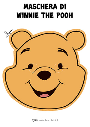 Immagine della maschera di Winnie The Pooh