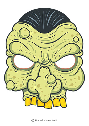 Immagine della maschera da zombie 2