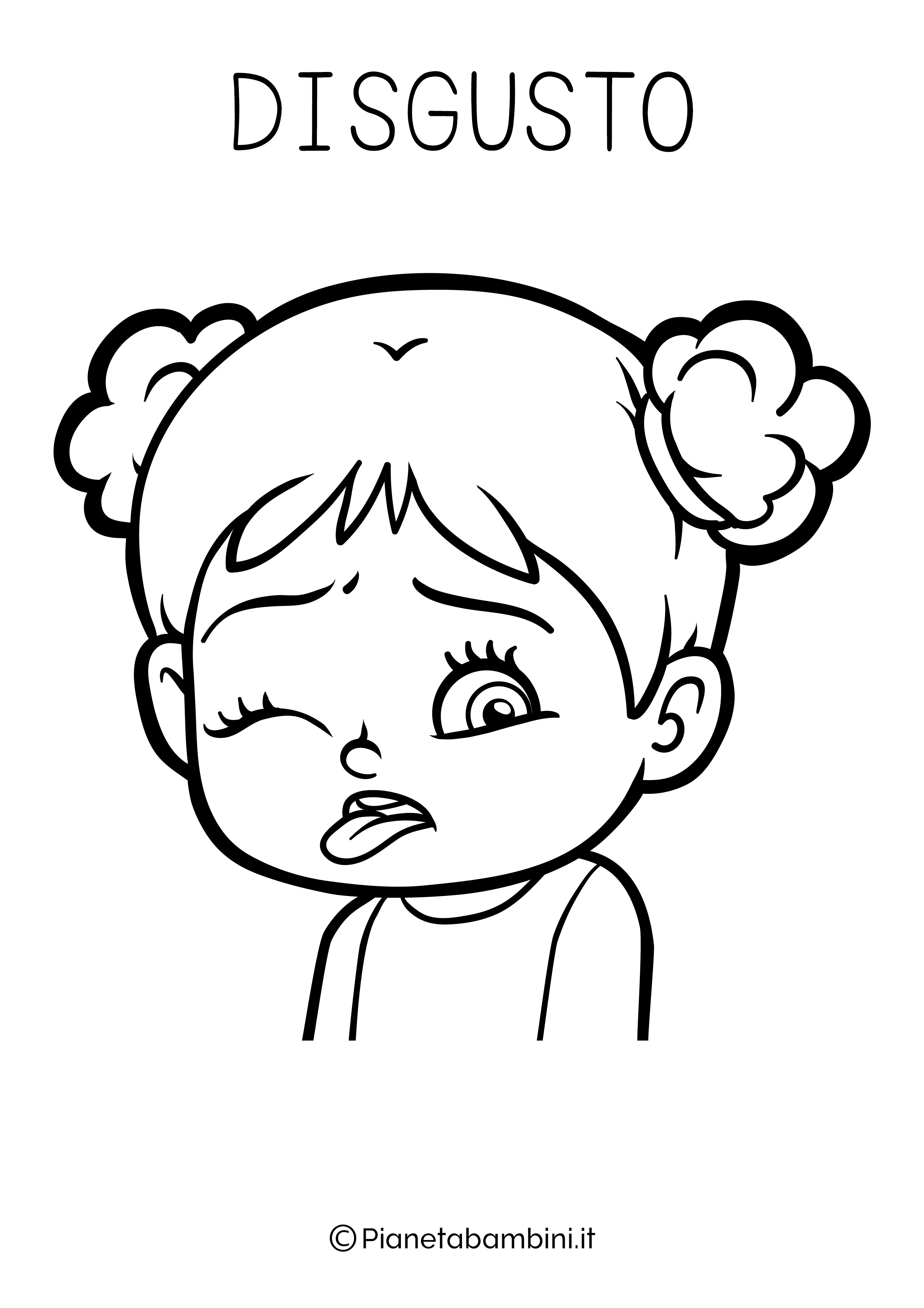 I Colori Delle Emozioni Disegni Da Colorare PianetaBambini it