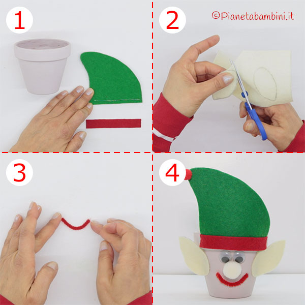 Come creare un elfo con vasetto di terracotta