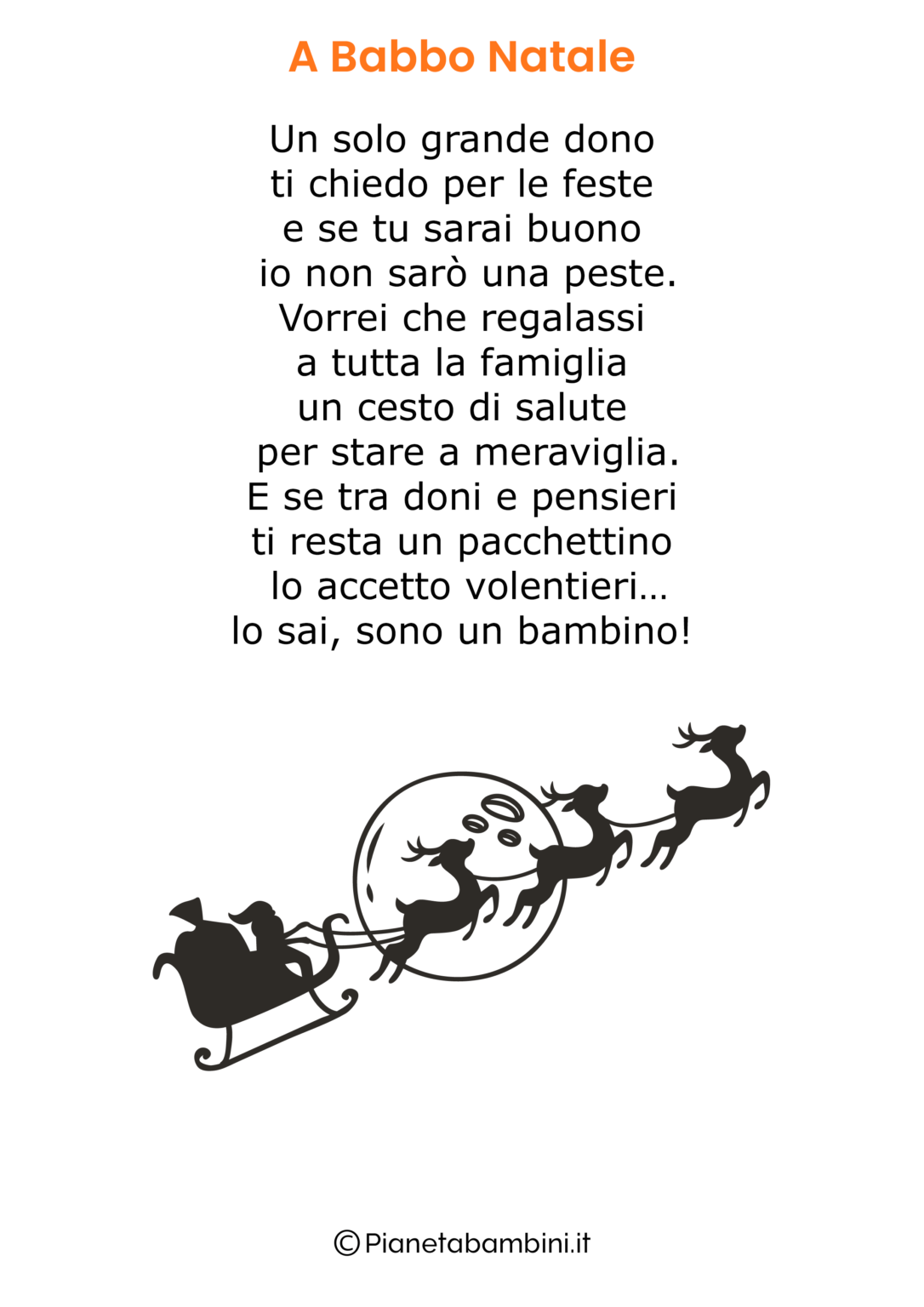 20 Poesie di Natale Brevi | PianetaBambini.it