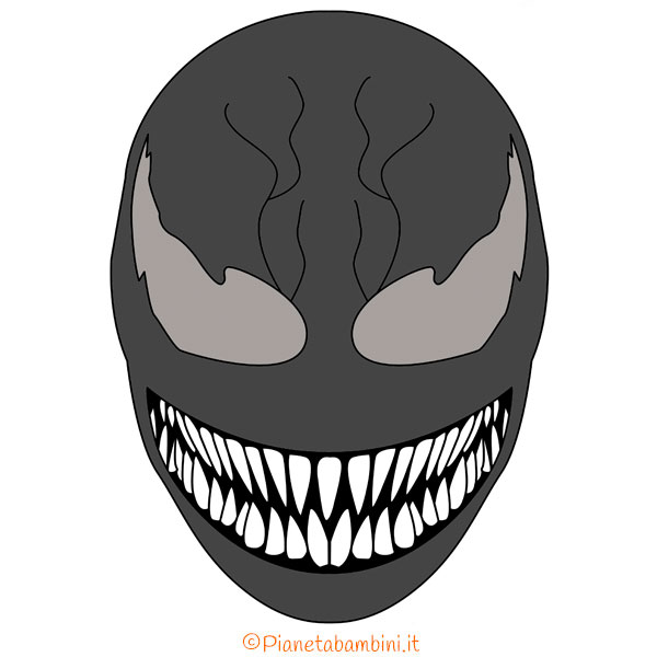 Maschera di Venom da stampare