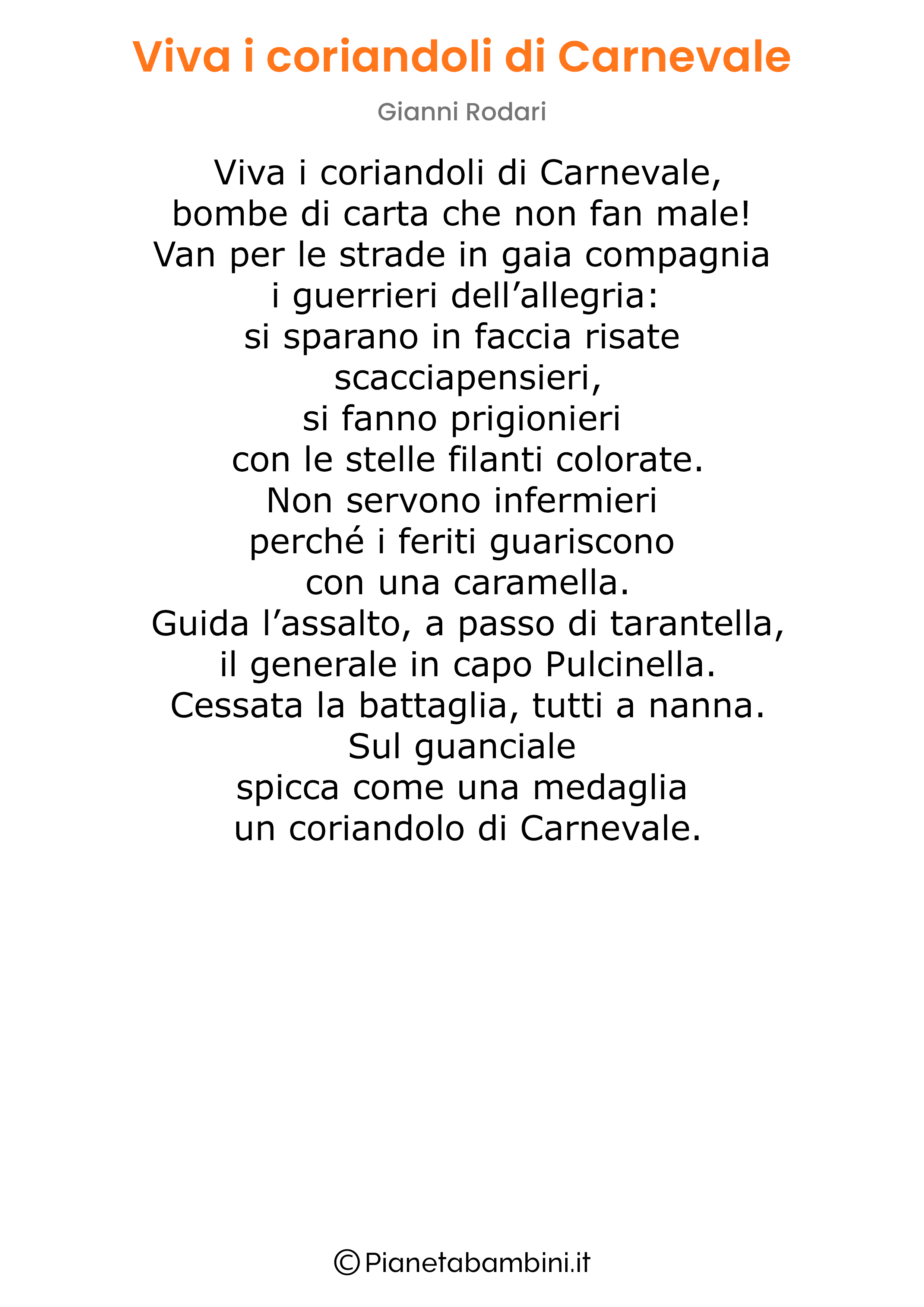 Poesia Carnevale Gianni Rodari da stampare 02
