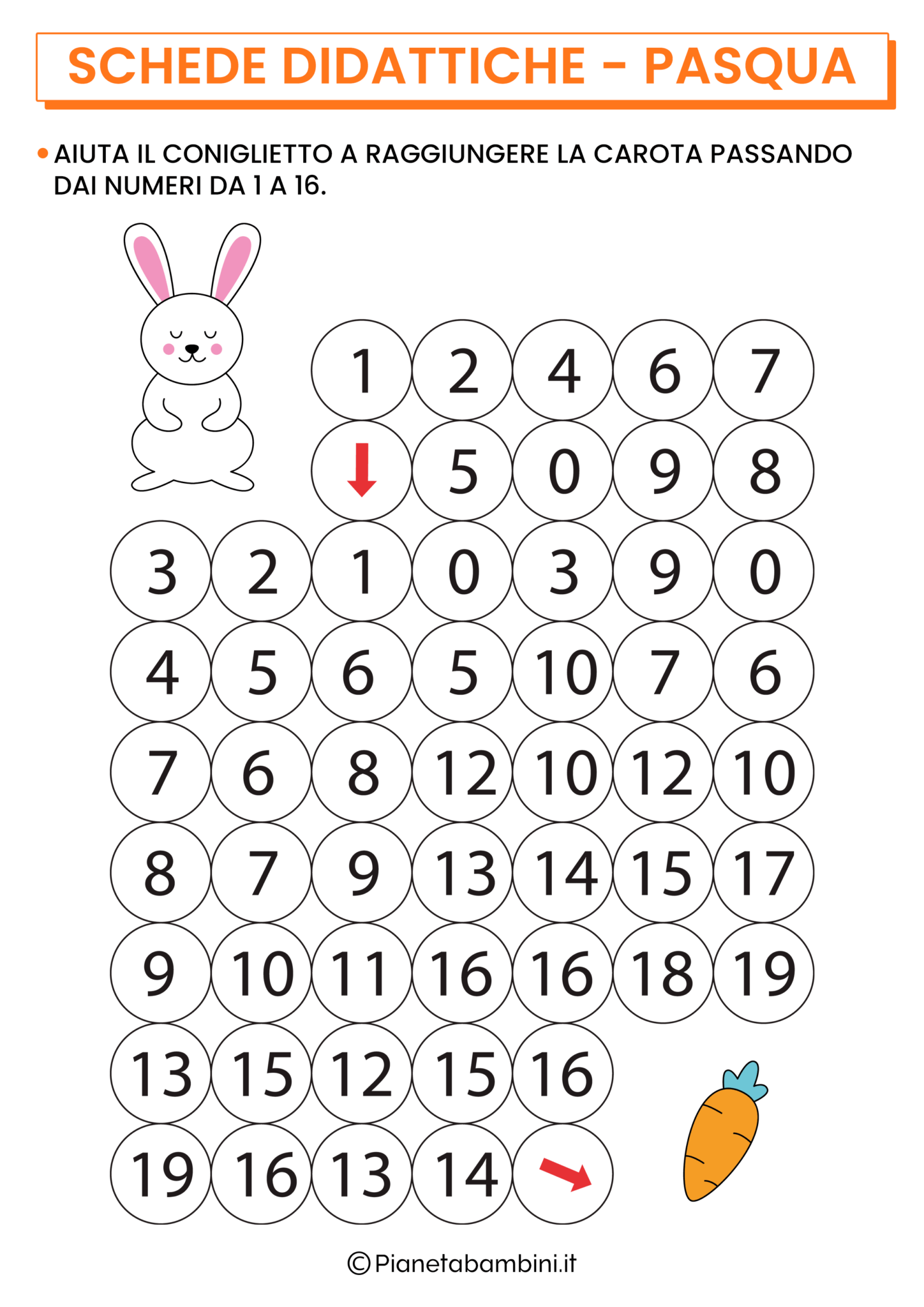 Schede Didattiche di Pasqua per la Scuola Primaria Schede Didattiche di Pasqua per la Scuola Primaria