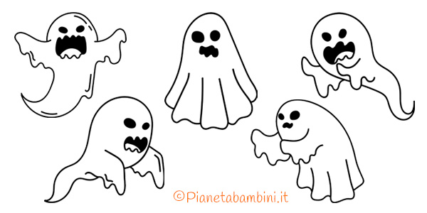 Immagini Di Fantasmi Da Stampare E Ritagliare PianetaBambini it Immagini Di Fantasmi Da Stampare E Ritagliare PianetaBambini it