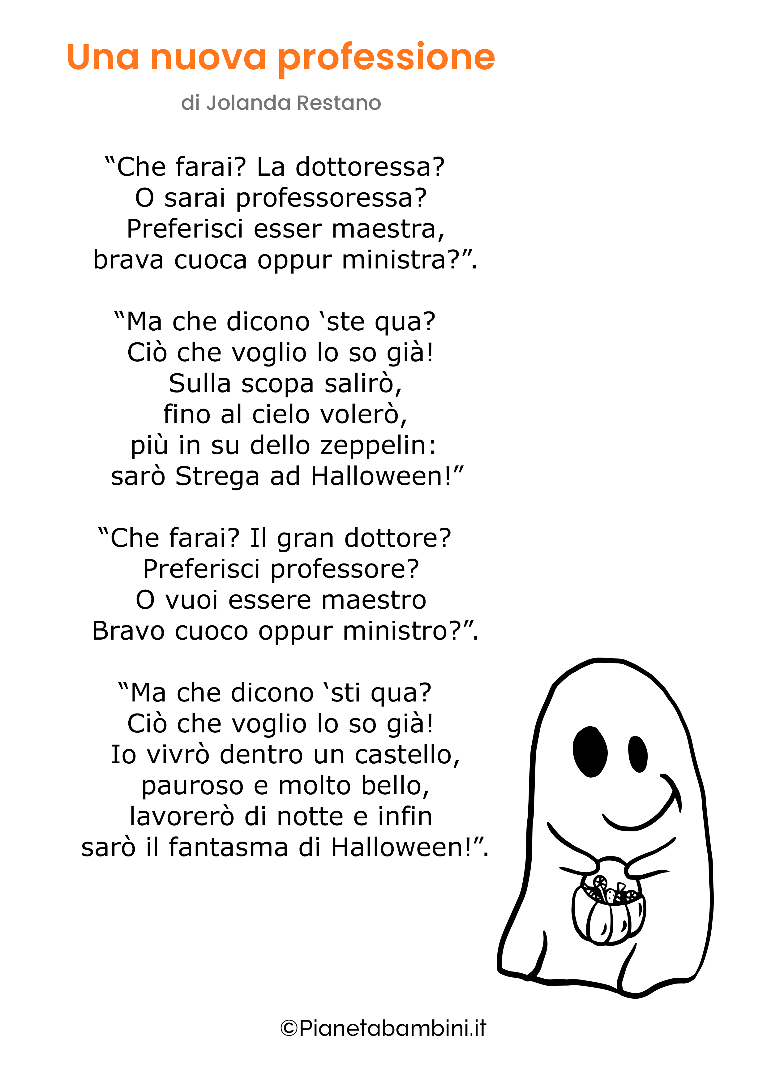 Poesia di Halloween per bambini 39