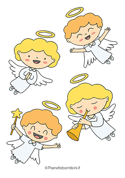 Immagini di angeli da stampare n.23