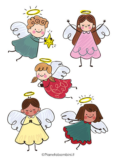 Immagini di angeli da stampare n.25