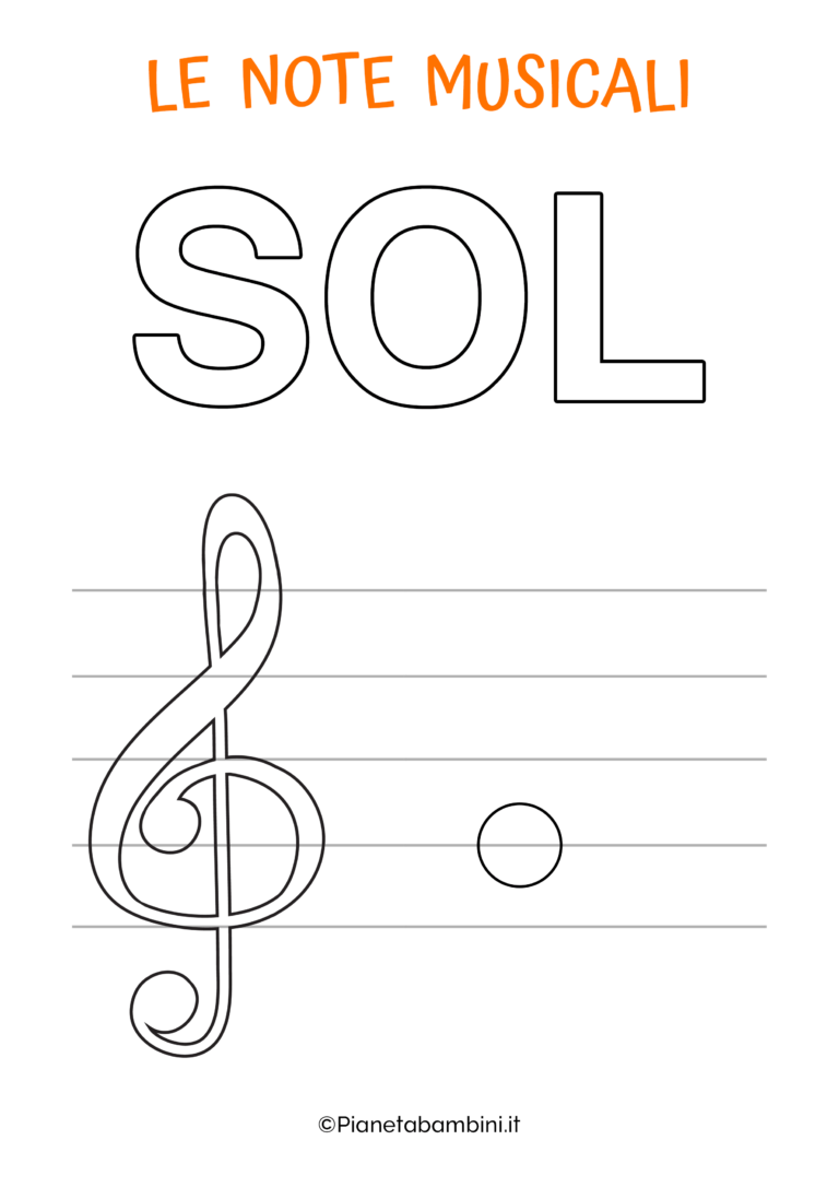 Note Musicali Da Colorare Sul Pentagramma PianetaBambini it note-musicali-da-colorare-sul-pentagramma-pianetabambini-it