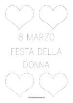 Scheda pregrafismo festa della Donna da stampare 07