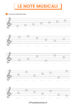 Schede didattiche sulle note musicali per la scuola primaria 10