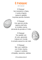 Poesia di Pasqua per bambini n. 11