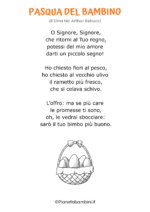 Poesia di Pasqua per bambini n. 18