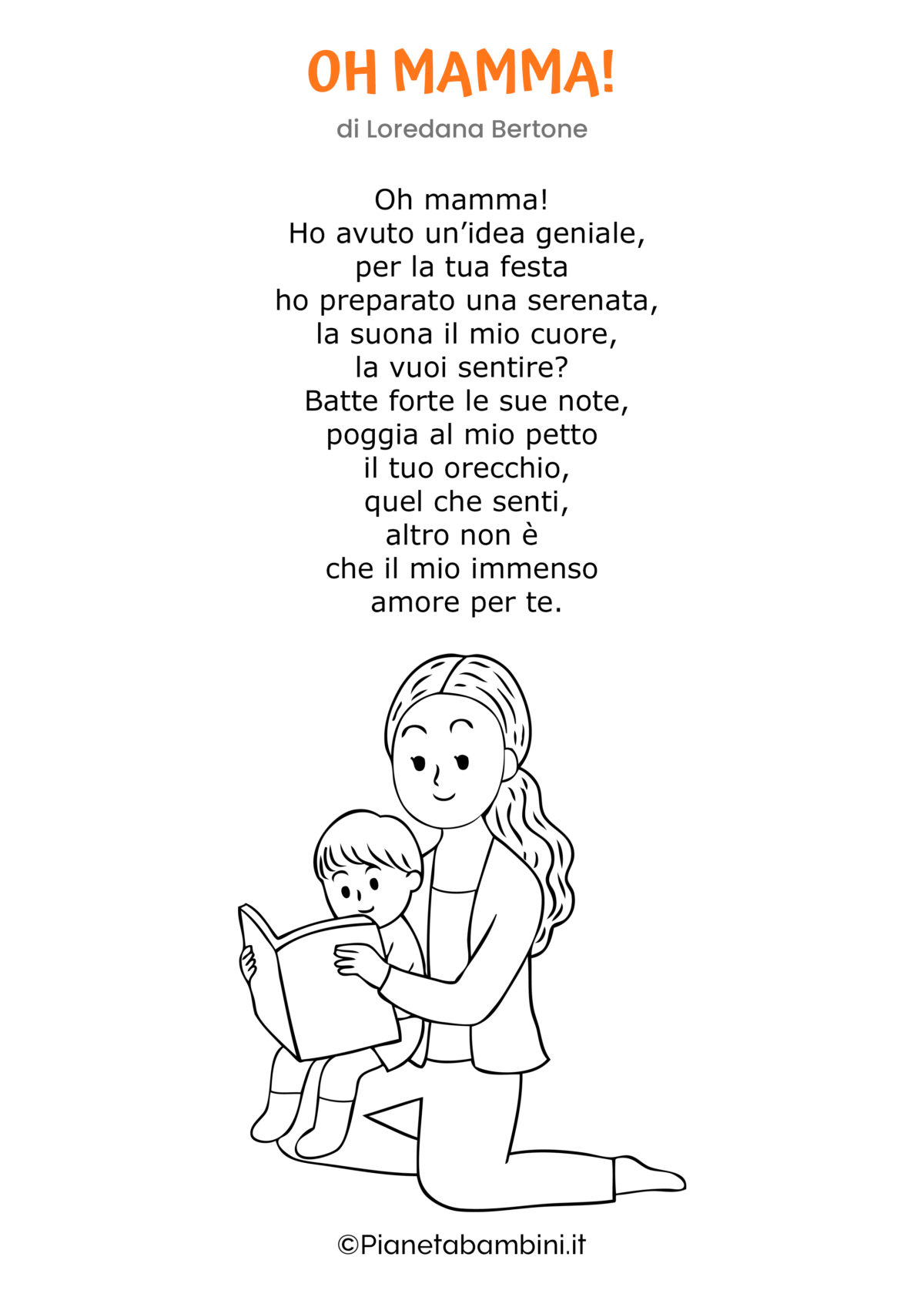 poesia per la mamma in napoletano