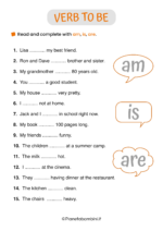 Esercizi sul verbo Essere in inglese 4