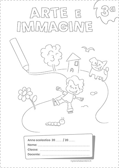 Copertine Per Quaderni Di Arte E Immagine PianetaBambini it