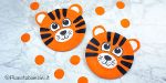 Tutorial lavoretto tigre con piatto di carta