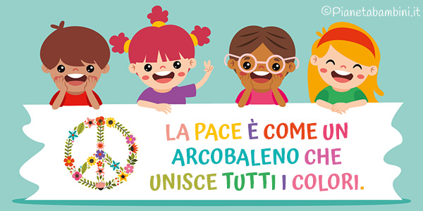 Frasi sulla pace per bambini