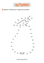 Unisci i puntini autunno da stampare 15