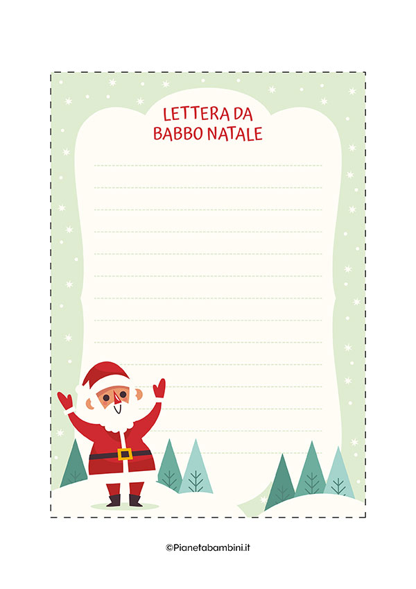 Lettera di risposta da Babbo Natale 4