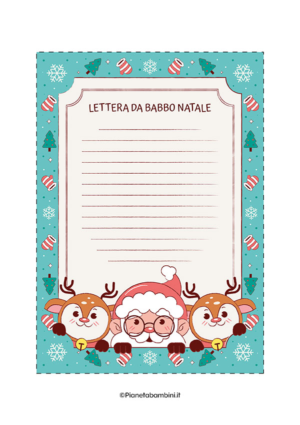 Lettera di risposta da Babbo Natale 7