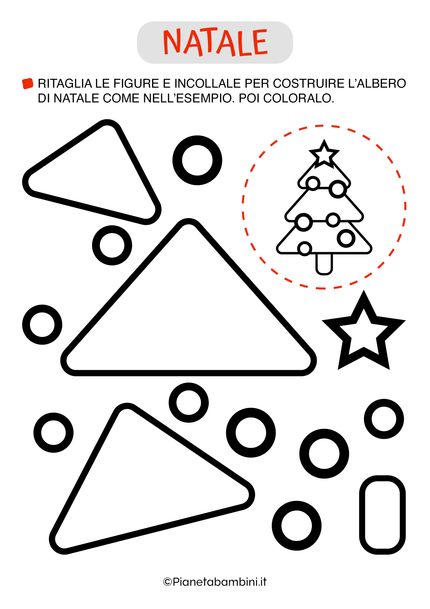 schede didattiche sul natale matematica