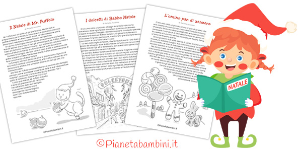 Storie di Natale per bambini in PDF da stampare