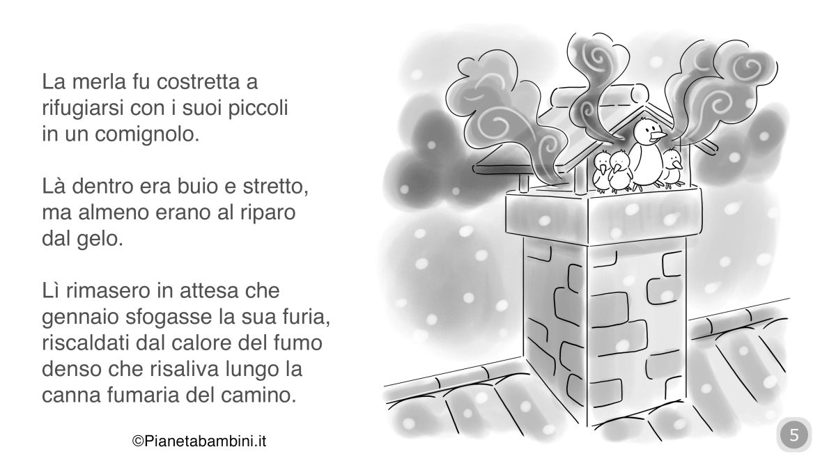 Giorni della Merla: la Storia Illustrata | PianetaBambini.it