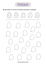 Scheda didattica di Pasqua per la scuola dell'infanzia 30