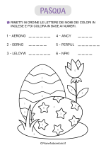 Scheda didattica sulla Pasqua per la scuola primaria 28