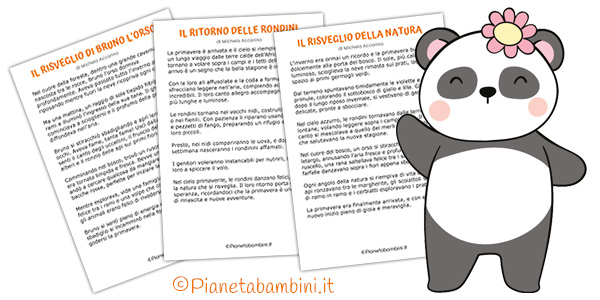 Testi sulla primavera per bambini della Scuola Primaria