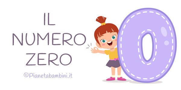 Schede didattiche sul numero zero per la classe prima della Scuola Primaria