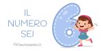 Schede didattiche sul numero 6 per la classe prima della Scuola Primaria